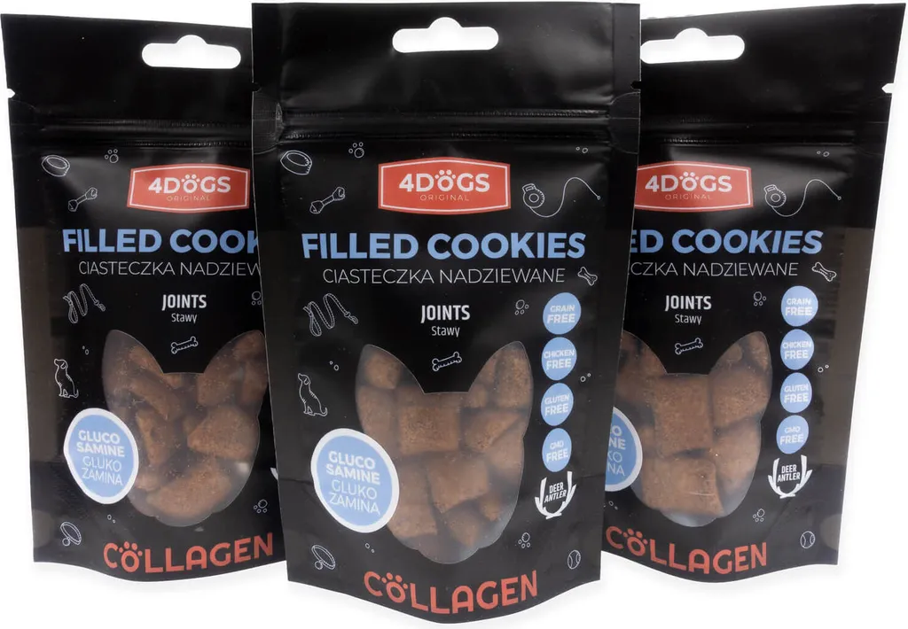 Biscotti Funzionali Joints per Cani - Scorta 3 Confezioni da 60g