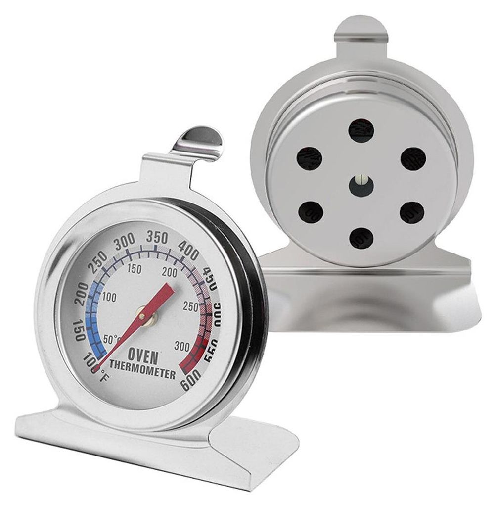 Backofenthermometer Edelstahl, Zeiger Thermometer 50-300°C, Produktbild 