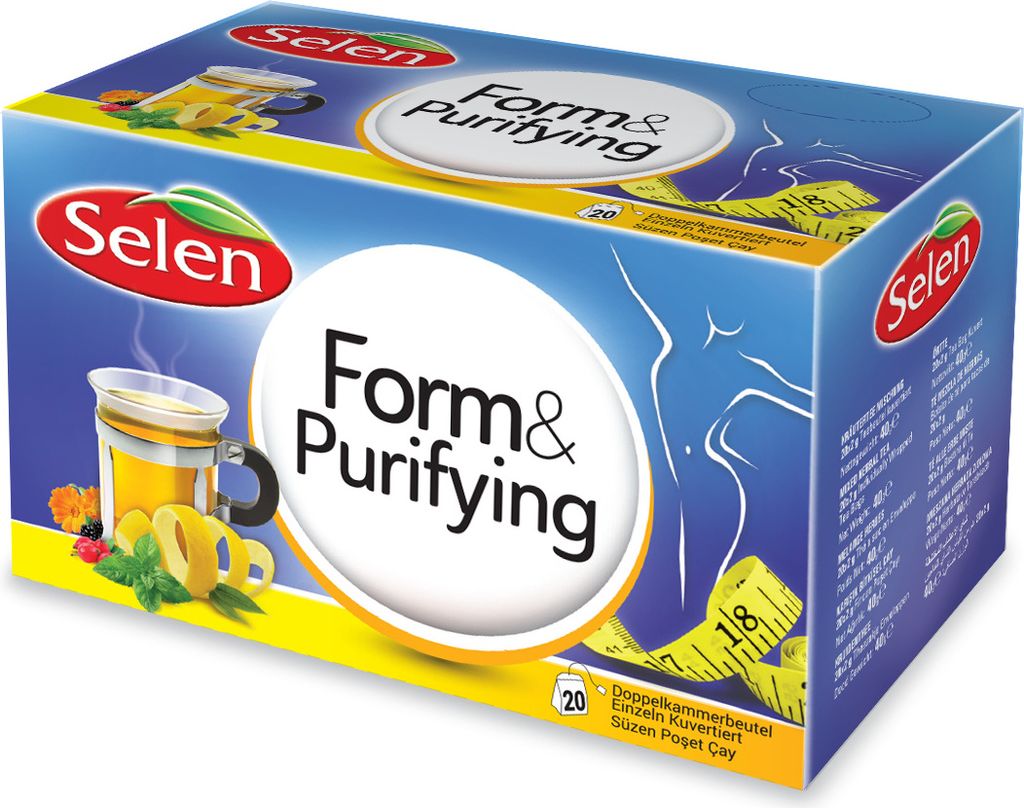 SELEN Form & Purifying Kräuterteemischung Produktbild