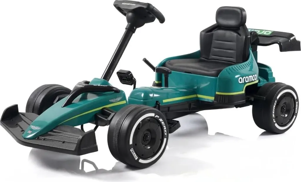 Kart à pédales de course Aston Martin : le cadeau extérieur idéal 3-6 ans