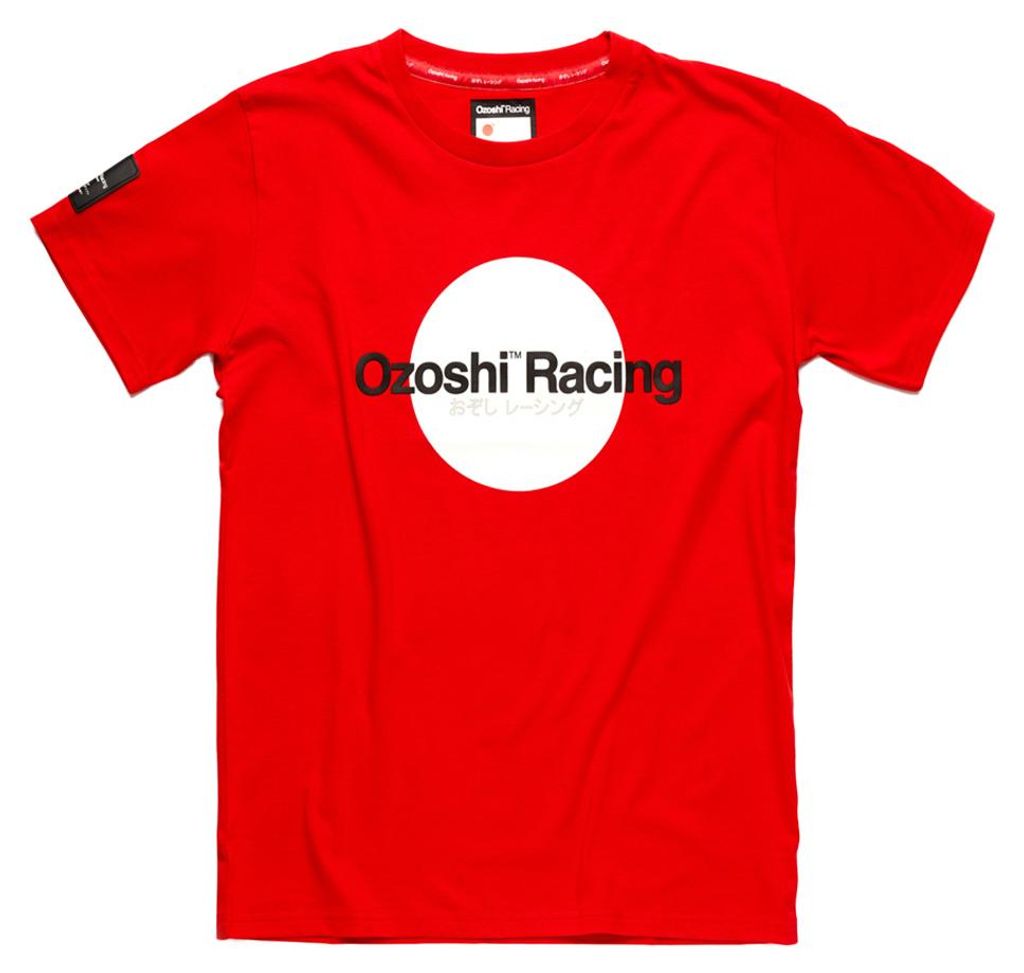 Ozoshi - "Yoshito" T-Shirt für Herren MR2338 (L) (Rot)