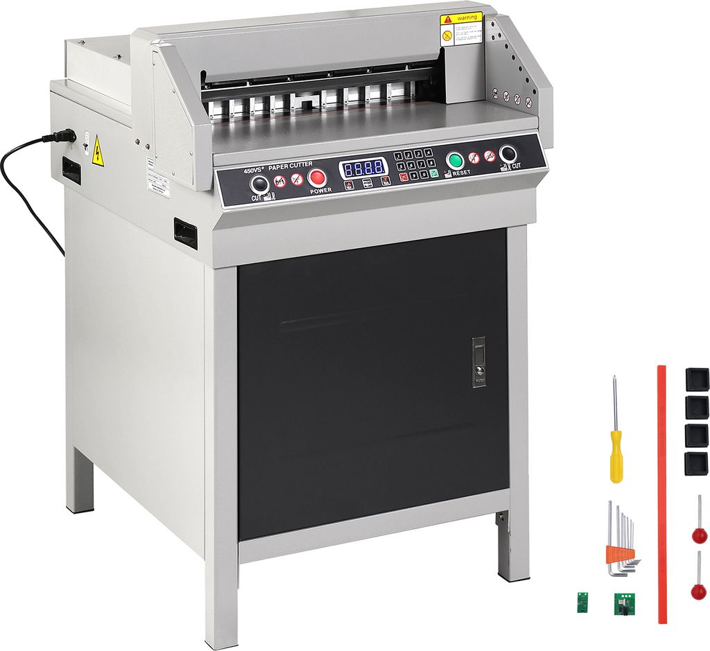 SucceBuy 18" 450 mm Papierschneider, robuste elektrische Schneidemaschine für den Einsatz im Büro