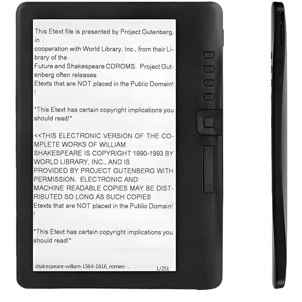 ZELURXX lettore di e-book da 7 pollici con schermo a Immagine del prodotto 