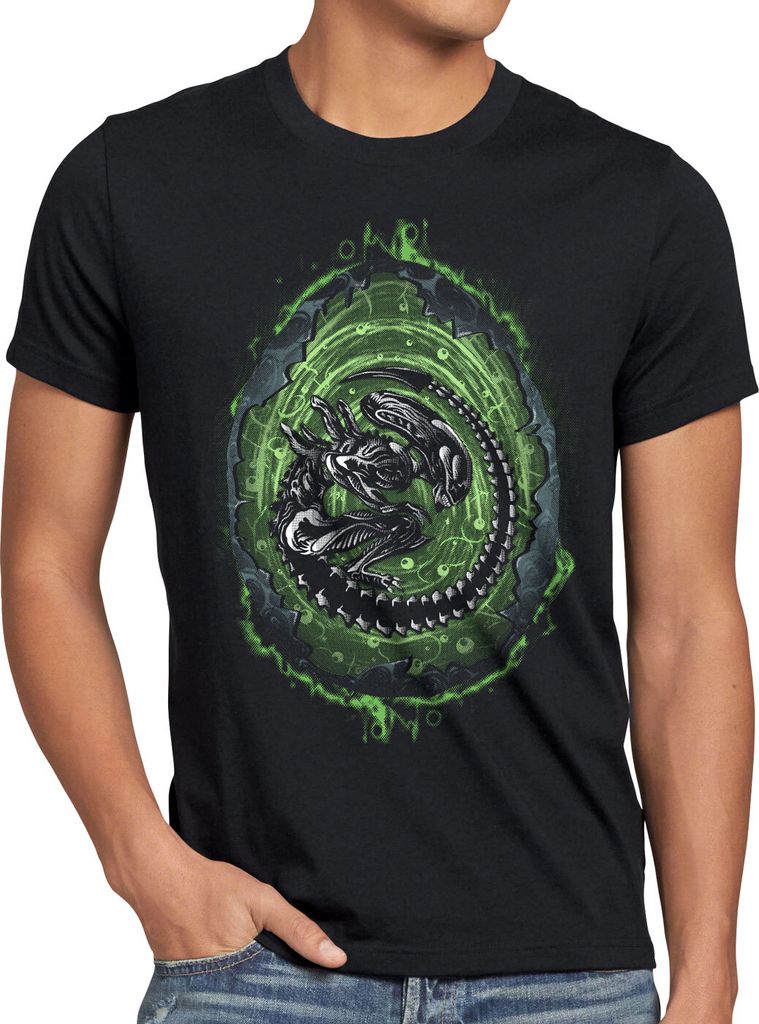 style3 Alien Brut Herren T-Shirt xenomorph
