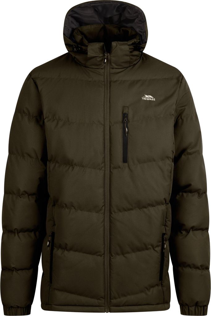 Trespass Blustery Herren Stepp-Jacke TP1141 (2XL) (Dunkelrot)