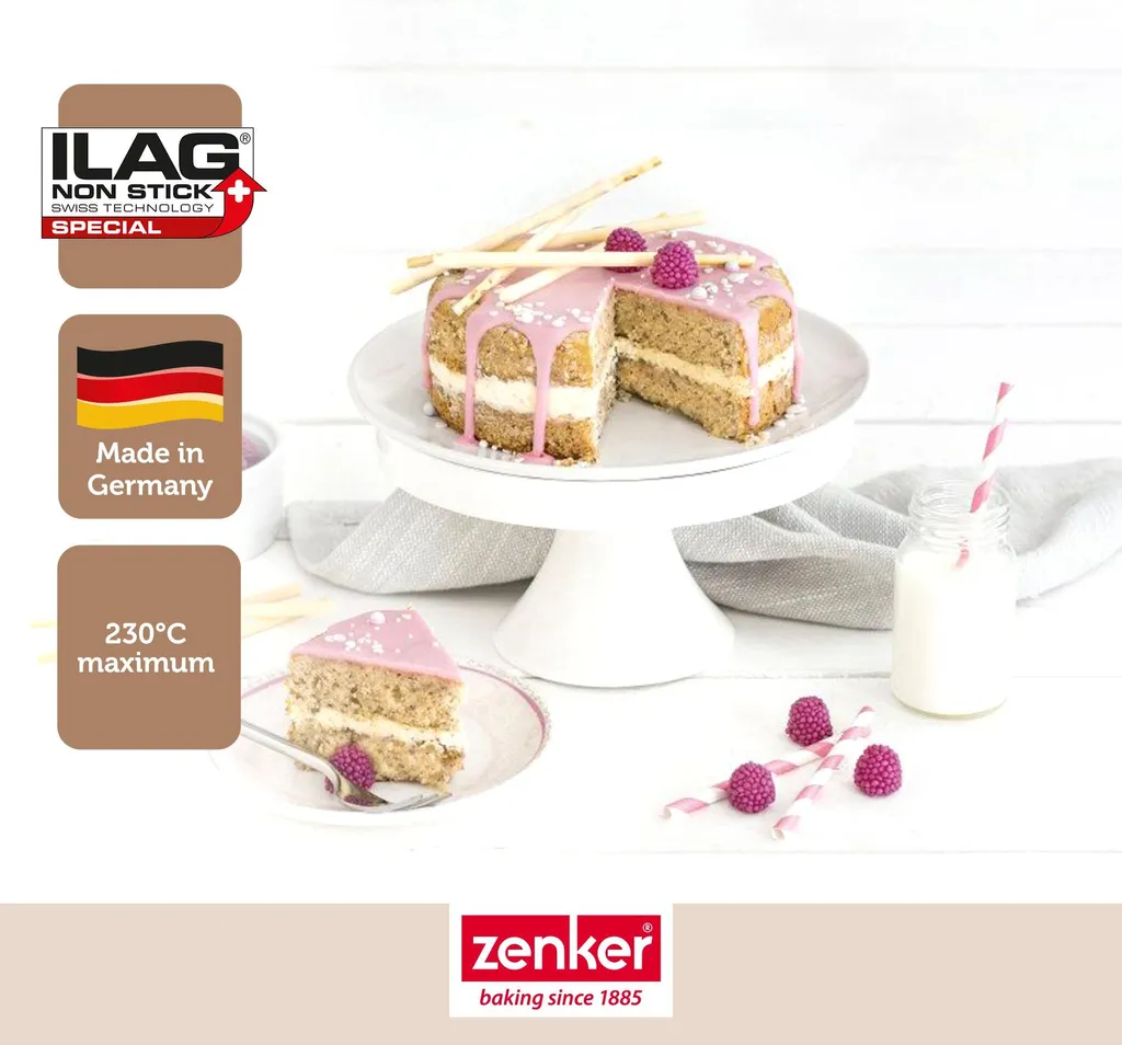 Set Mini Teglie Zenker 16-18 cm | Perfect for Bento Cakes & Instagram