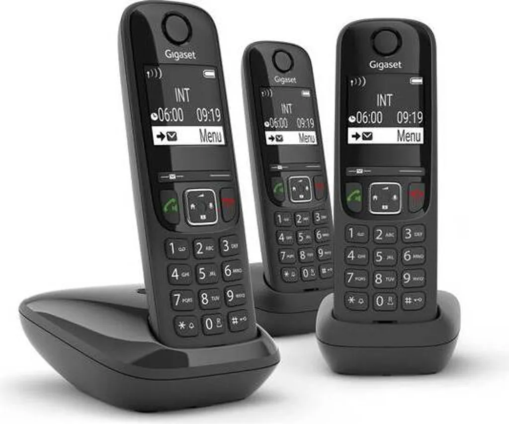 Sistema Telefonico Gigaset AS690R Trio - 3 Linee Interne DECT