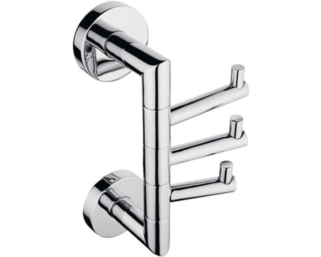 Appendino Triplo Girevole Nimco UN 13099-26 Cromo | Design Unix Bagno
