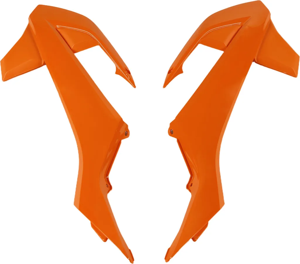Plaque de radiateur motocross KTM SX 65 UFO PLAST orange OEM 2011-2023