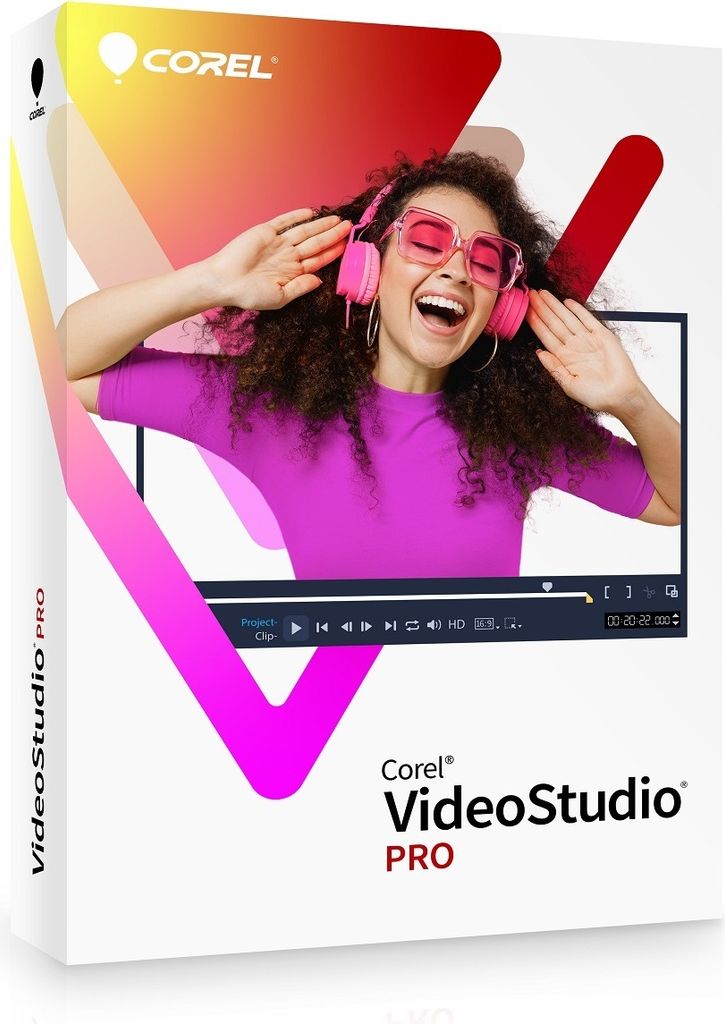 Corel VideoStudio Pro 2023 /DE,ML /BOX Produktbild 