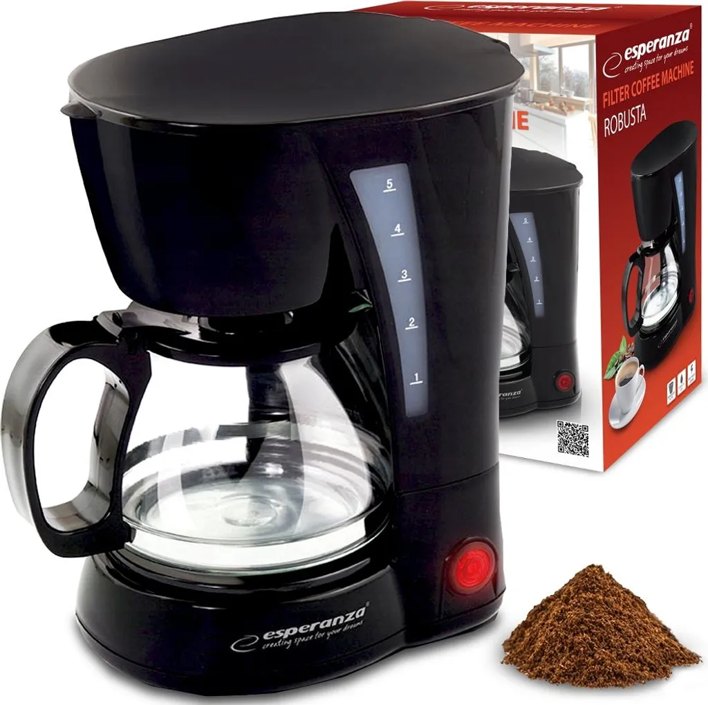 Kompakte Pour-Over-Kaffeemaschine 0,6L 650W Mit Automatischer Abschaltung