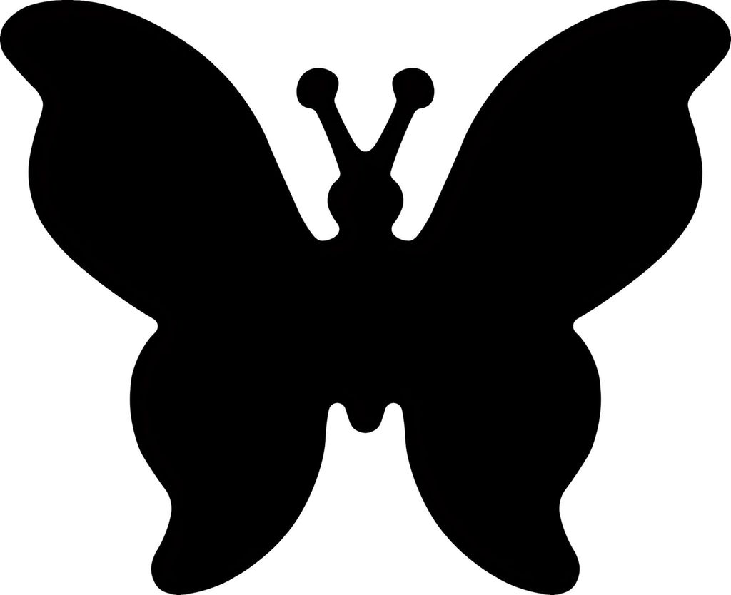 HEYDA 203687545 Motivstanzer groß Schmetterling Produktbild 