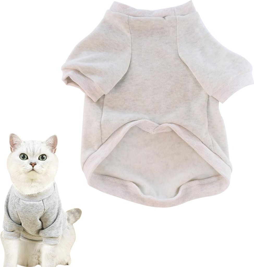 Haustierkleidung Warm und bequem im Winter Zweiteiliger dicker Pullover für Haustiere