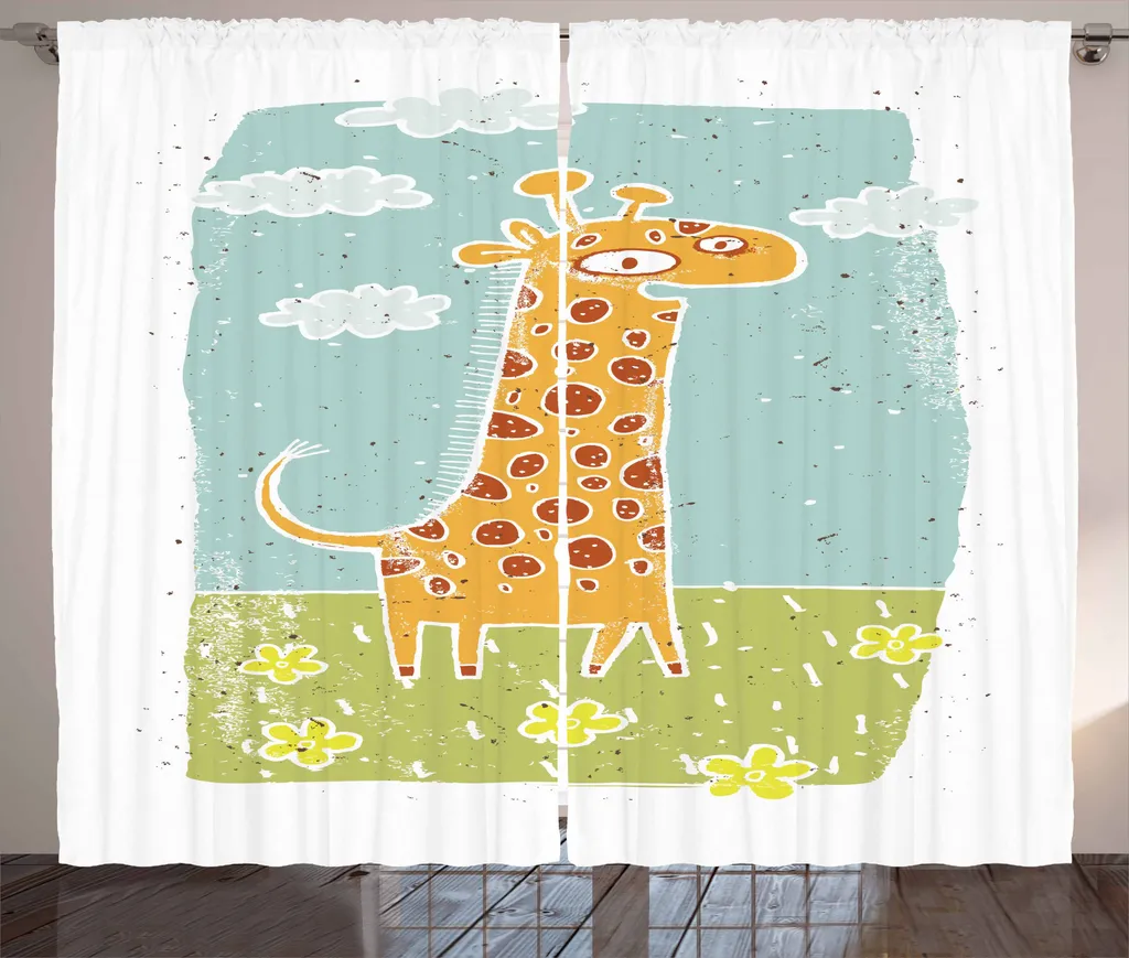 Tenda Shabby Giraffa ABAKUHAUS 280x175 cm - Arredo Casa Caldo