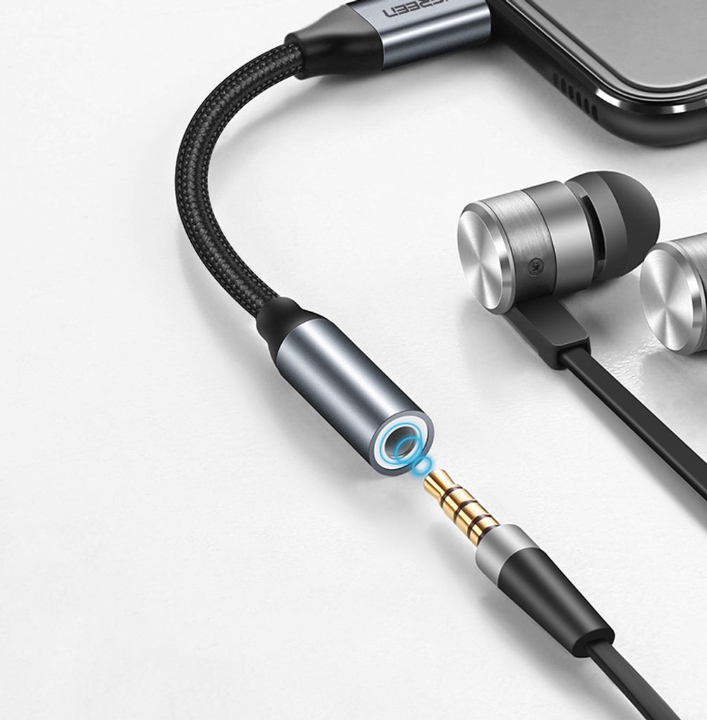 Adapter Ugreen typ C - zielony Zdjęcie produktu 