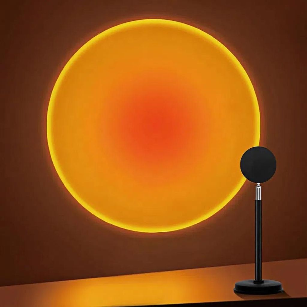 Ambientní lampa, stojací lampa s projekční funkcí, otočný o Obrázek produktu 