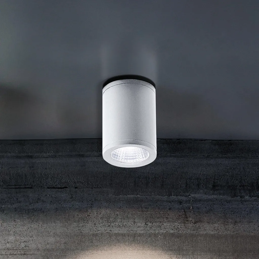 Plafonnier LED Moderne pour Terrasse et Salle de Bain Sole IP54 6W