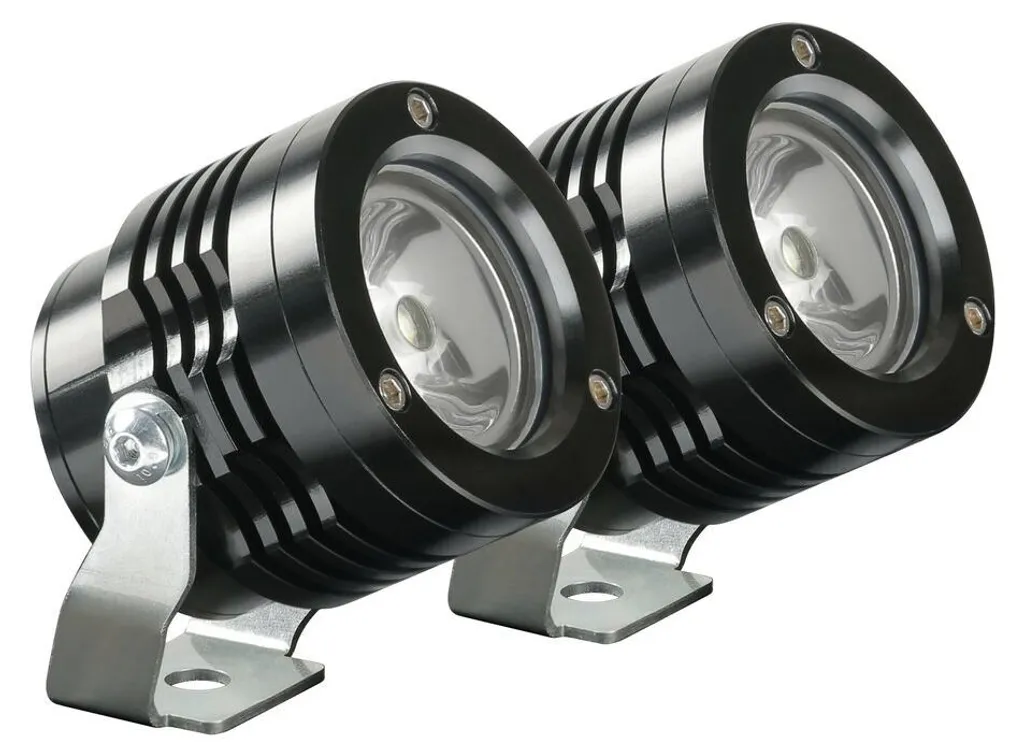 Lampa O-Lux LED 12V Noirs : Paire de phares additionnels de qualité