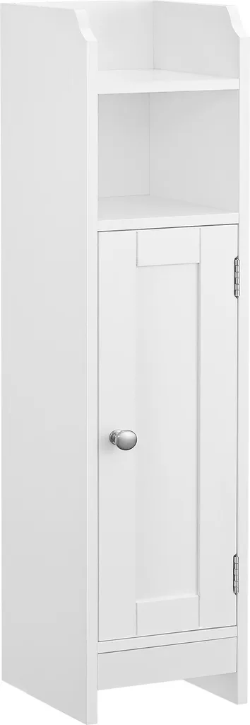 Armoire d'appoint Maddy blanc 18 x 20 x 80 cm meuble gain de place