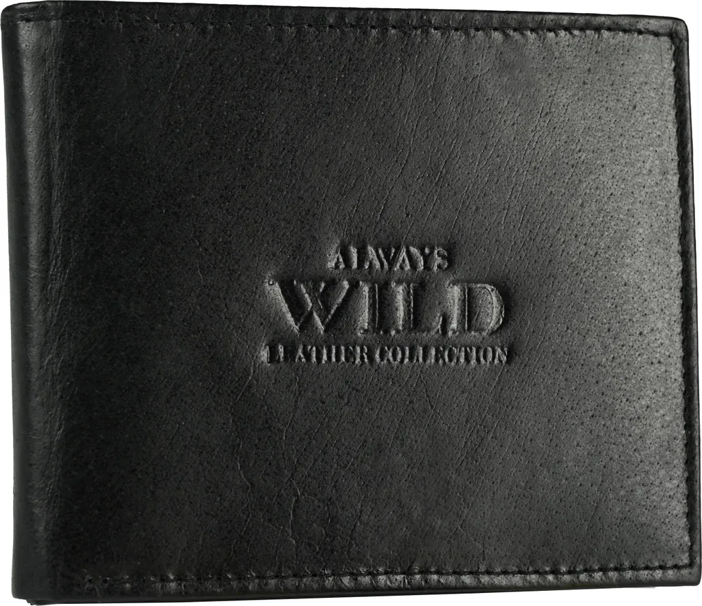 Portafoglio Uomo Pelle Grande con Zip e Portamonete | Elegante e Sicuro - 1