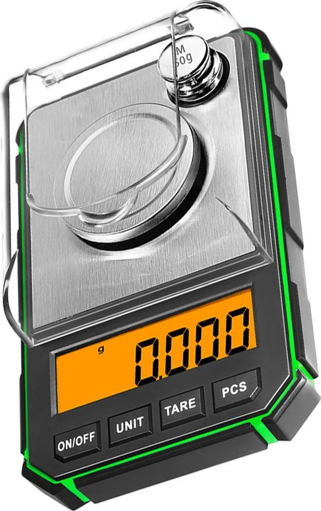 Bilancia Digitale INF Verde per Monete e Carati - Alta Precisione