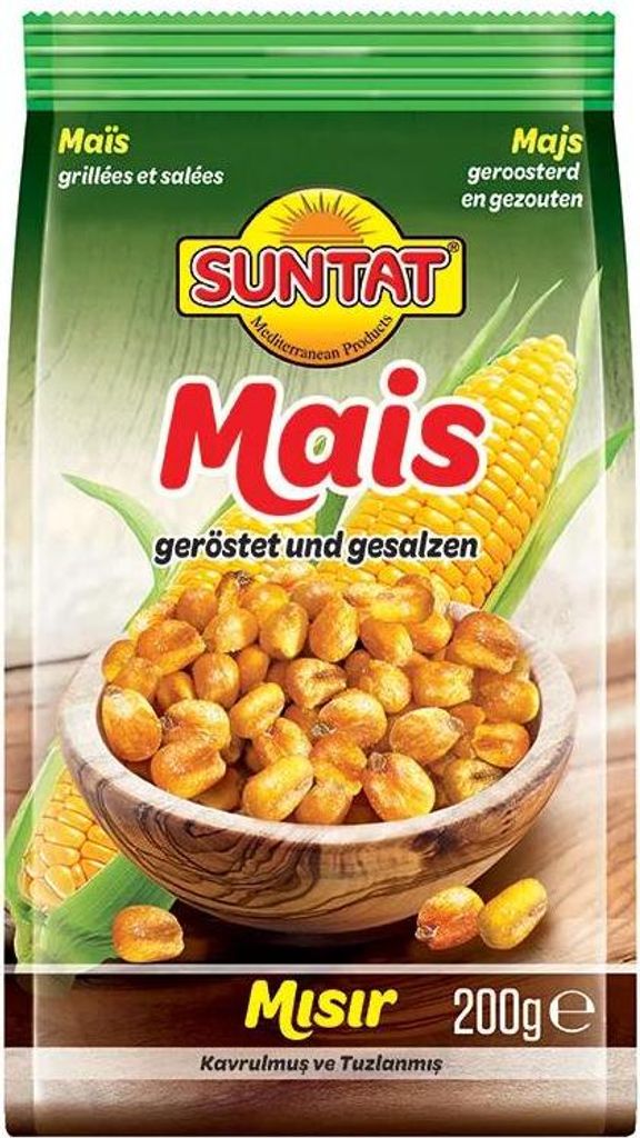 SUNTAT Mais geröstet & gesalzen 200g Produktbild 