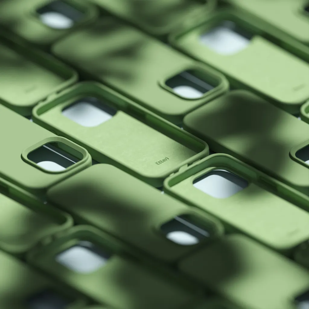 Custodia Samsung S23 Plus Silicone Morbido Etteri Verde Pastello - 4