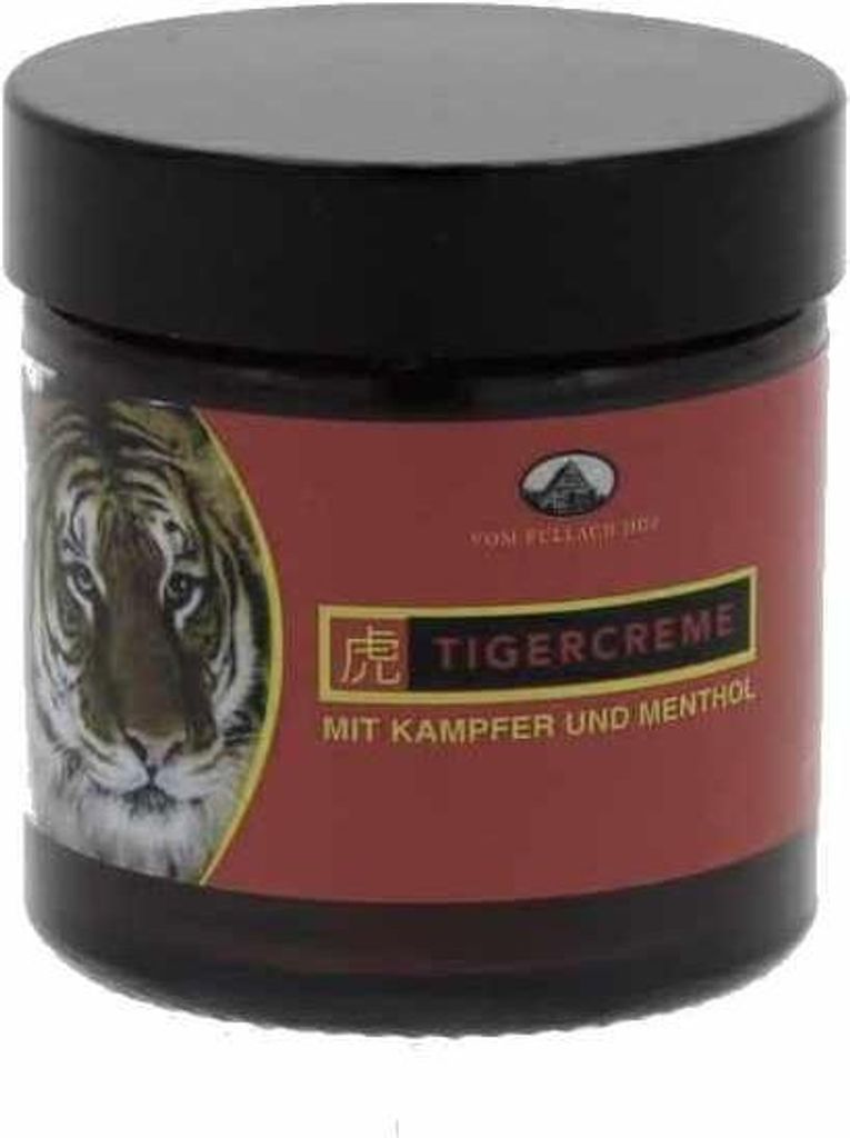 Pullach Hof Tigercreme mit Kampfer & Menthol, 50 ml: Entspannung und Pflege