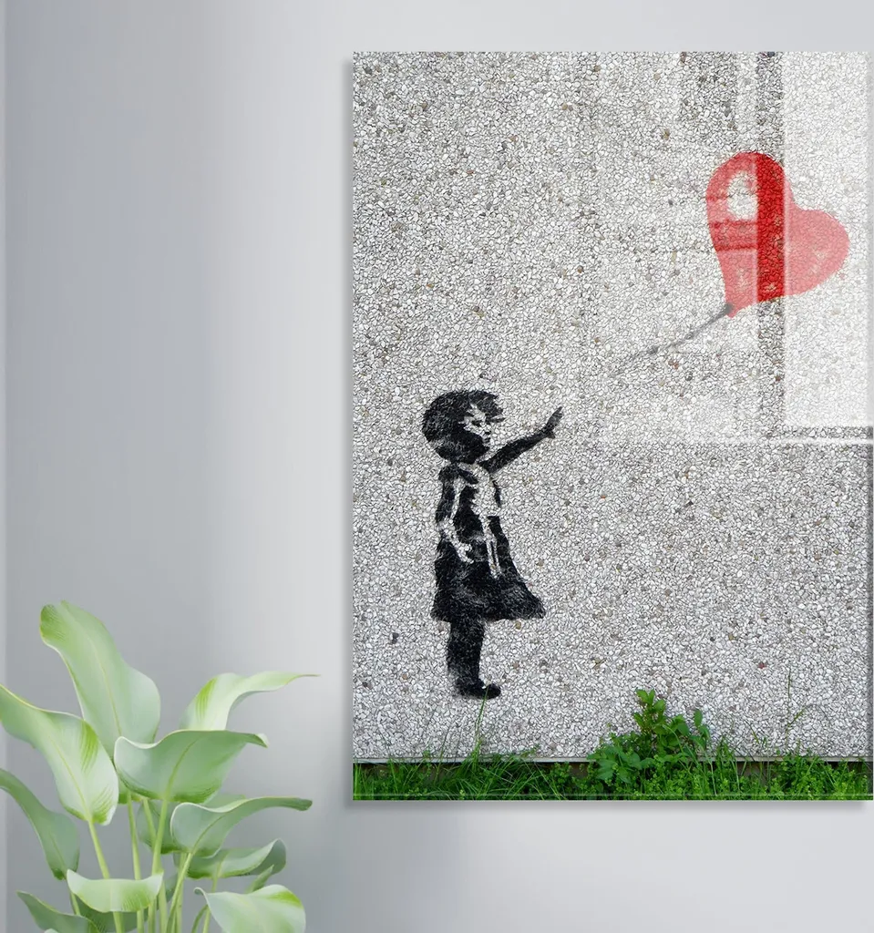 Wallity 1872-BRS1148 Quadro 30x45cm in Vetro Temperato Alta Qualità