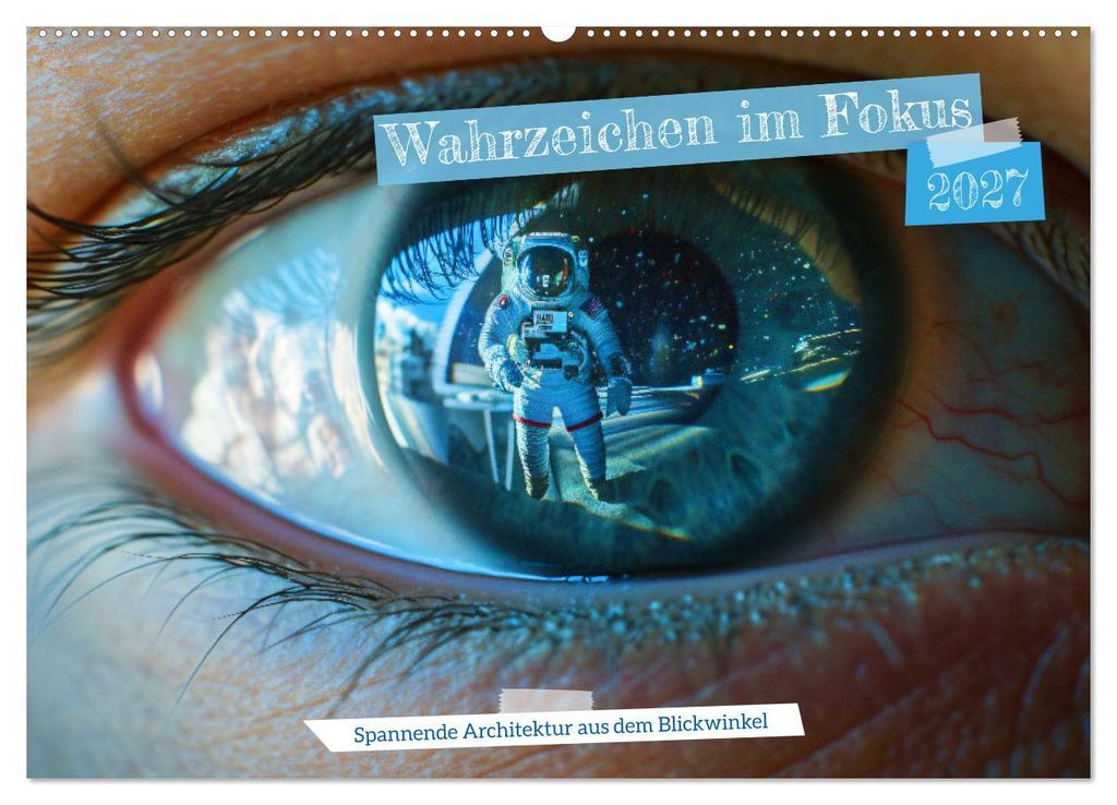 Wahrzeichen im Fokus - Spannende Architektur aus dem Blickwinkel (Wandkalender 2027 DIN A2 quer), CALVENDO Monatskalender