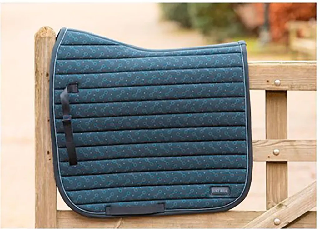 Tapis de Selle Mixte Rétro Just Ride Harry's Horse pour Cheval Cob