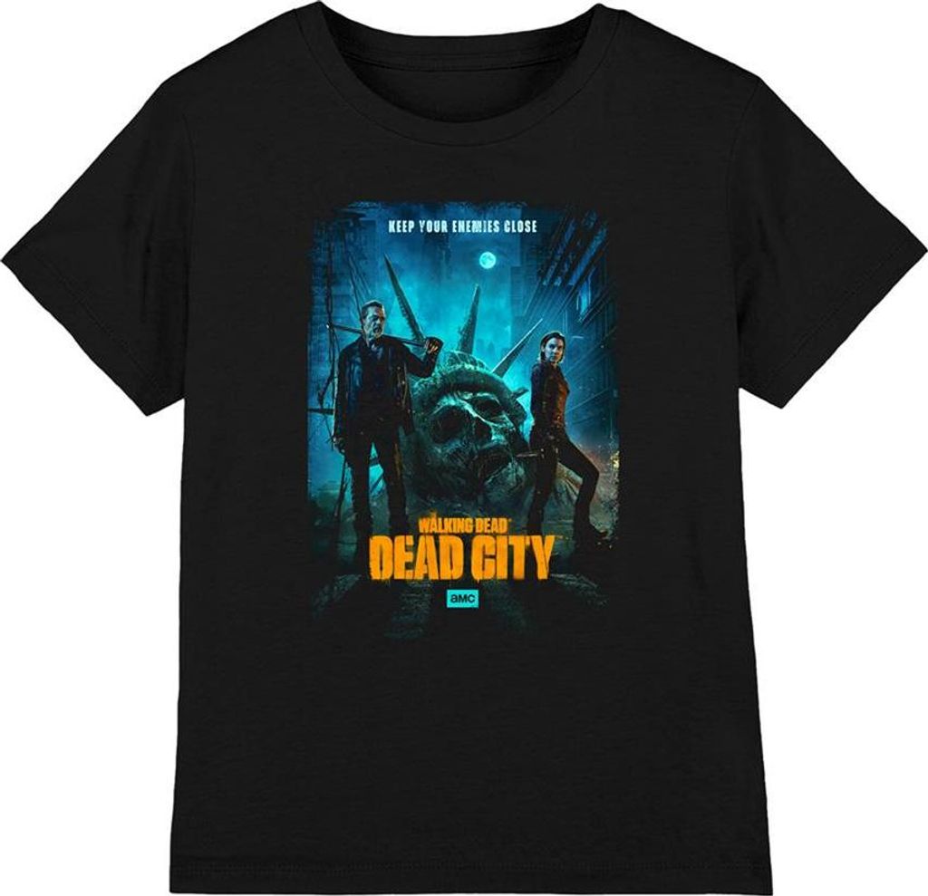 The Walking Dead - "Dead City" T-Shirt für Kinder TV31444 (152-158) (Schwarz)