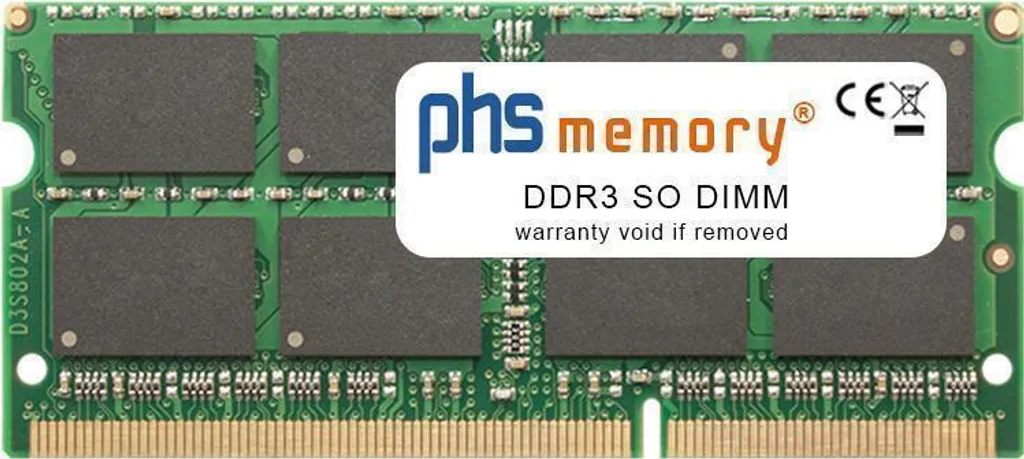 RAM 8GB HP Pavilion 15-ab504na | PHS-memory DDR3 1600MHz PC3L-12800S