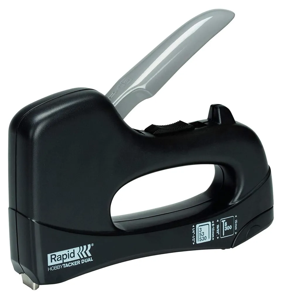 Agrafeuse cloueuse Hobby Tacker Dual pour fixer sans effort et sans vis
