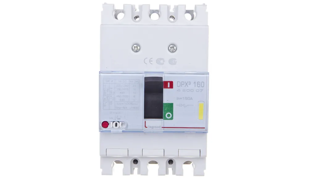 Disjoncteur DPX3 160 Legrand 420007 - 3P 160A 16kA pour TGBT Industriel