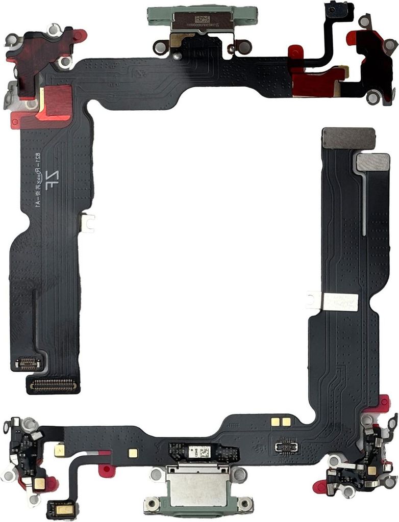 Für Apple iPhone 15 Plus Ladeanschluss Dock Connector Ersatzteil Grün