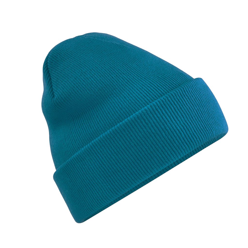 Beechfield Uni Strickmütze für Erwachsene BC3954 (Einheitsgröße) (Minze)