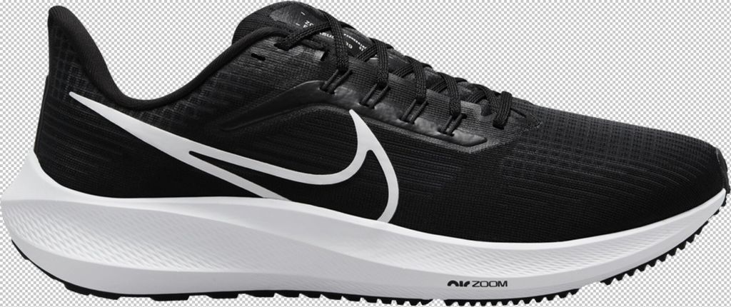 Nike NIKE AIR ZOOM PEGASUS 39 MEN'S BLACK/WHITE-DK SMOKE GREY BLACK/WHITE-DK SMOKE GREY 41