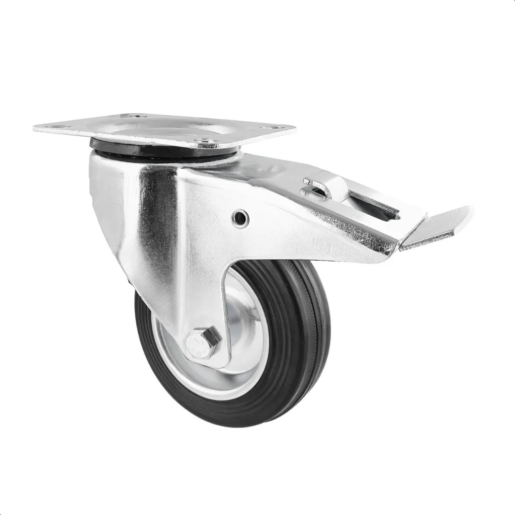 Roulette Argentée WAGNER Design Yourself pour Chariot et Petit Meuble