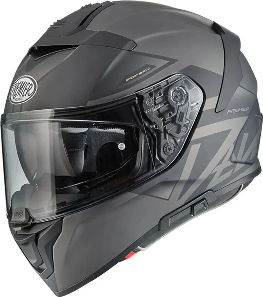 Casque Moto Premier Devil Mn 17 Bm XS - Sécurité Maximale et Poids Léger