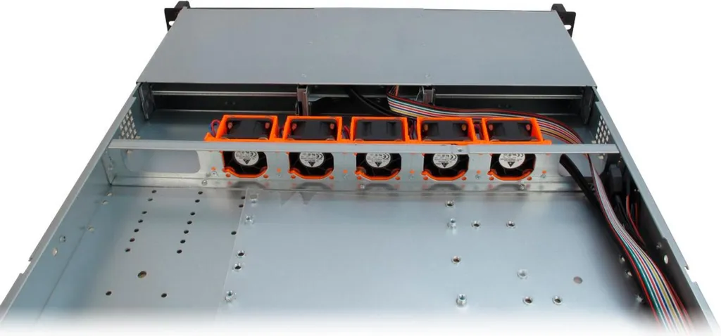 Inter Tech 88887101 Inter-Tech 48.3cm IPC 1U-10255 1HE SERVER 2x USB