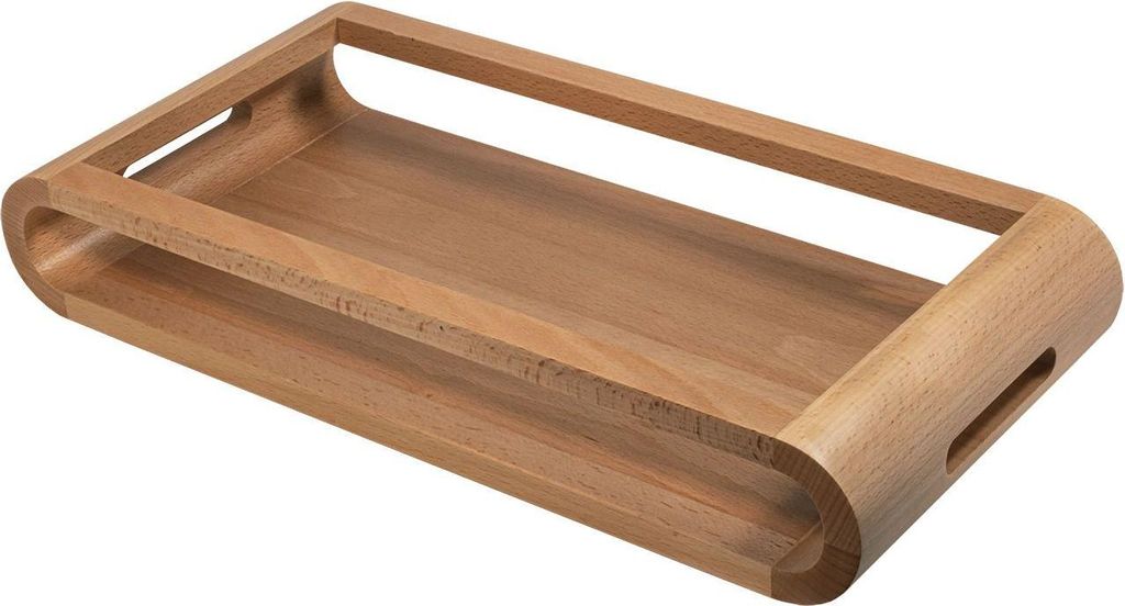 ArteLegno doppelseitiges Buchenholztablett 21 x 43 cm ALVASDM