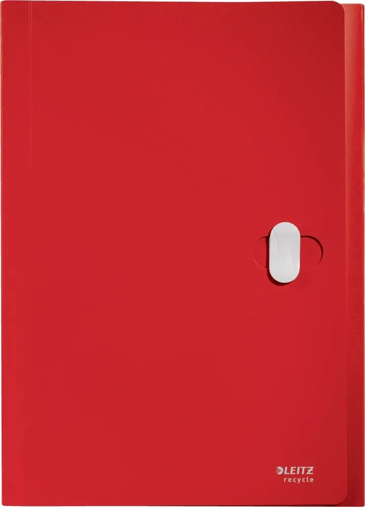 Trieur 5 compartiments Leitz Rouge A4 - Fardes Recycle x5 - 3