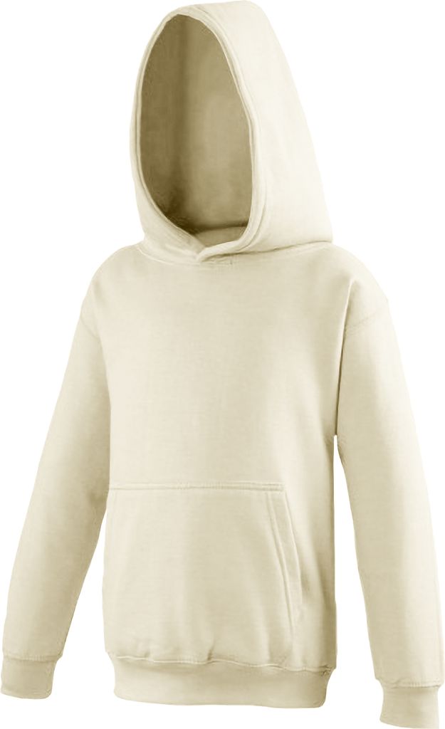 Awdis Kinder Kapuzen Pullover RW169 (128) (Platin-Grau)