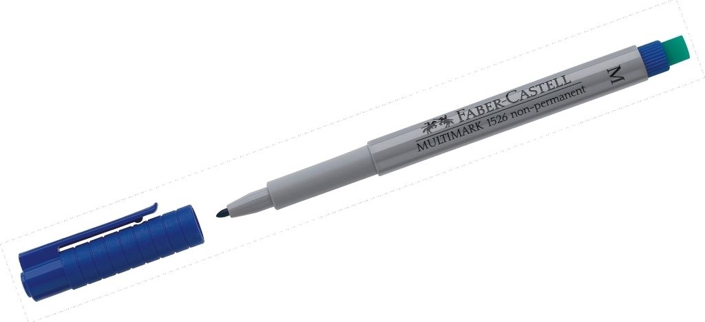 FABER-CASTELL Marker Multimark non-perm. M blau 10Stk