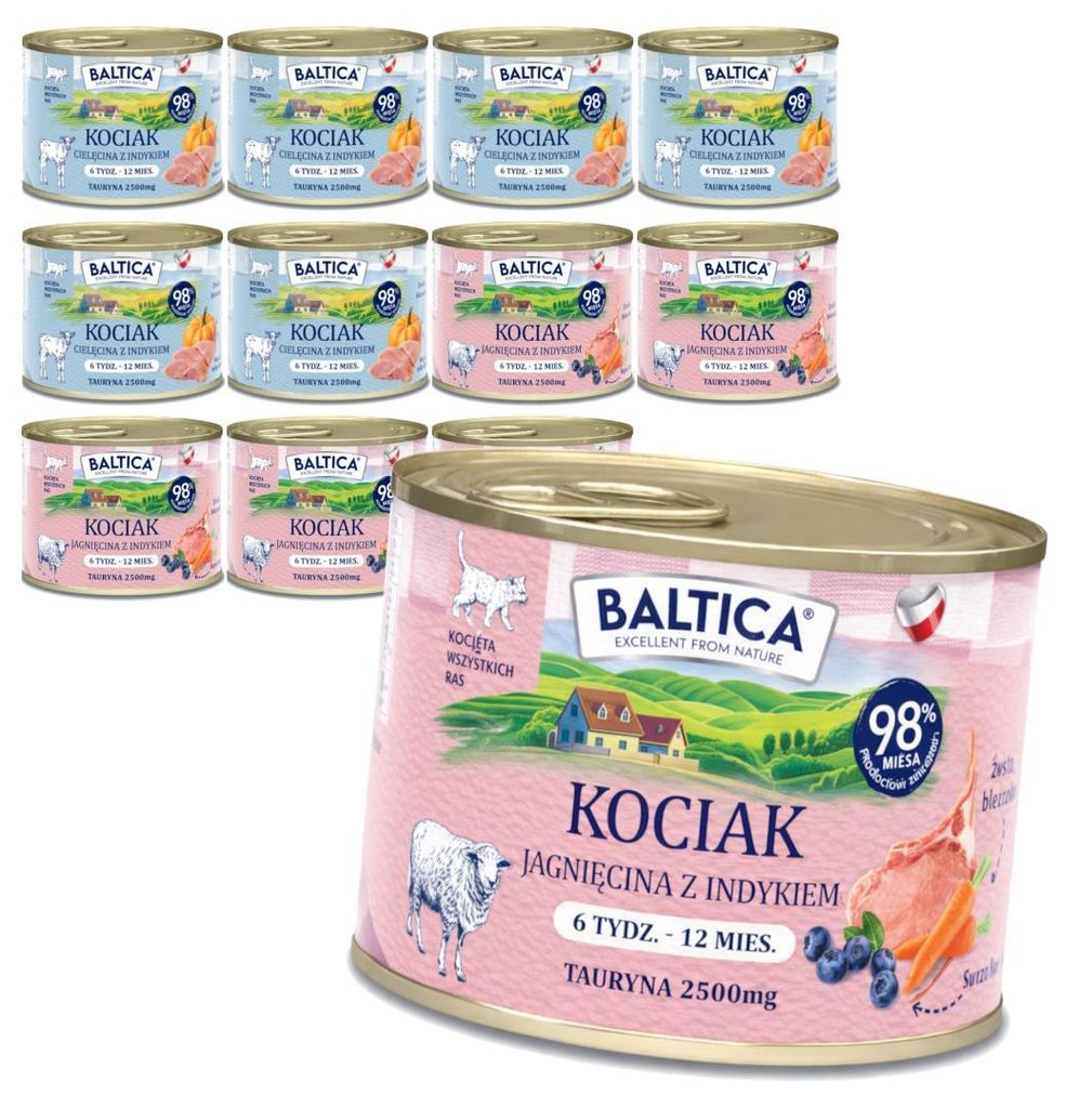 Baltica Regionale Geschmacksrichtungen Mix 12x185g Produktbild 