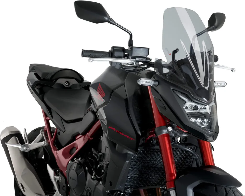 Ecran Touring de protection Puig pour rouler en Honda CB Hornet