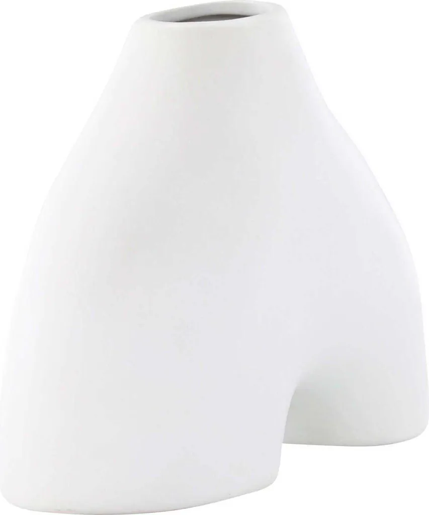 Vase blanc Kento Venture Design - Finition mate et forme épurée chic - 11