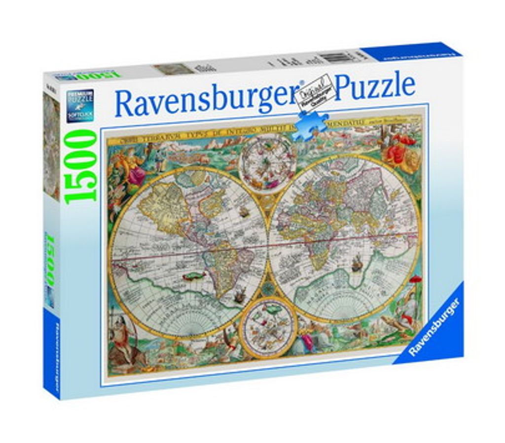 Ravensburger 16381 Puzzle 1500 Stck(e) Landkarten