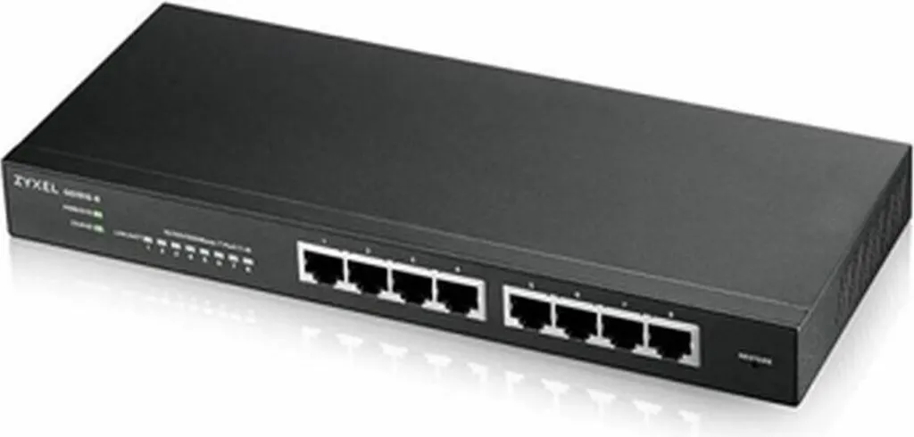 Switch 8 Ports pour Télétravail et Bureau ZyXEL GS1915-8-EU0101 Pro